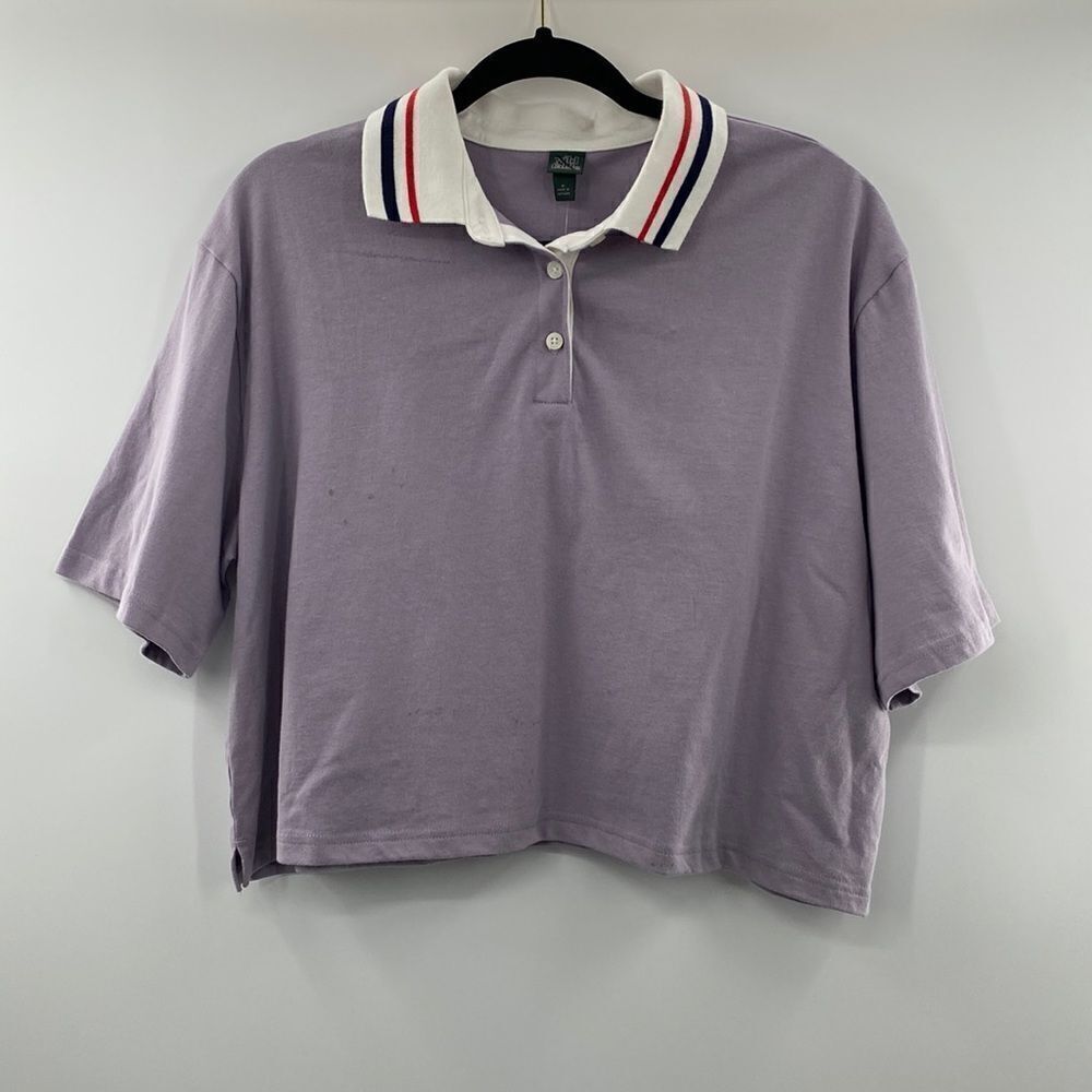3For$20 NWT Wild Fable Purple Polo Crop Top Various sizes